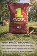 Газонная трава The 1 Fastest formula, 10 кг — изображение 2