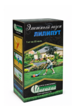 Смесь семян газонных трав ЛИЛИПУТ упаковка 1кг