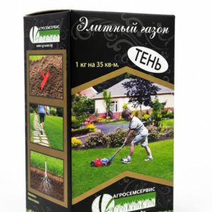 Смесь семян газонных трав ТЕНЬ - 1 кг
