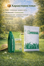 Газонная травосмесь "СОЛНЫШКО" - 1кг — изображение 4