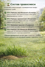 Газонная травосмесь "САДОВО - ПАРКОВЫЙ" - 1 кг — изображение 3