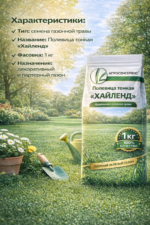 Полевица тонкая "ХАЙЛЕНД", 1 кг — изображение 4