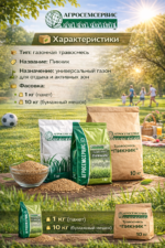 Газонная травосмесь "ПИКНИК" - 10 кг — изображение 6