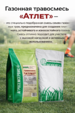 Газонная травосмесь "АТЛЕТ" - 10 кг — изображение 2